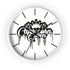 Capricorn Queen Wall clock